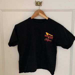 Cropped In N Out Tee